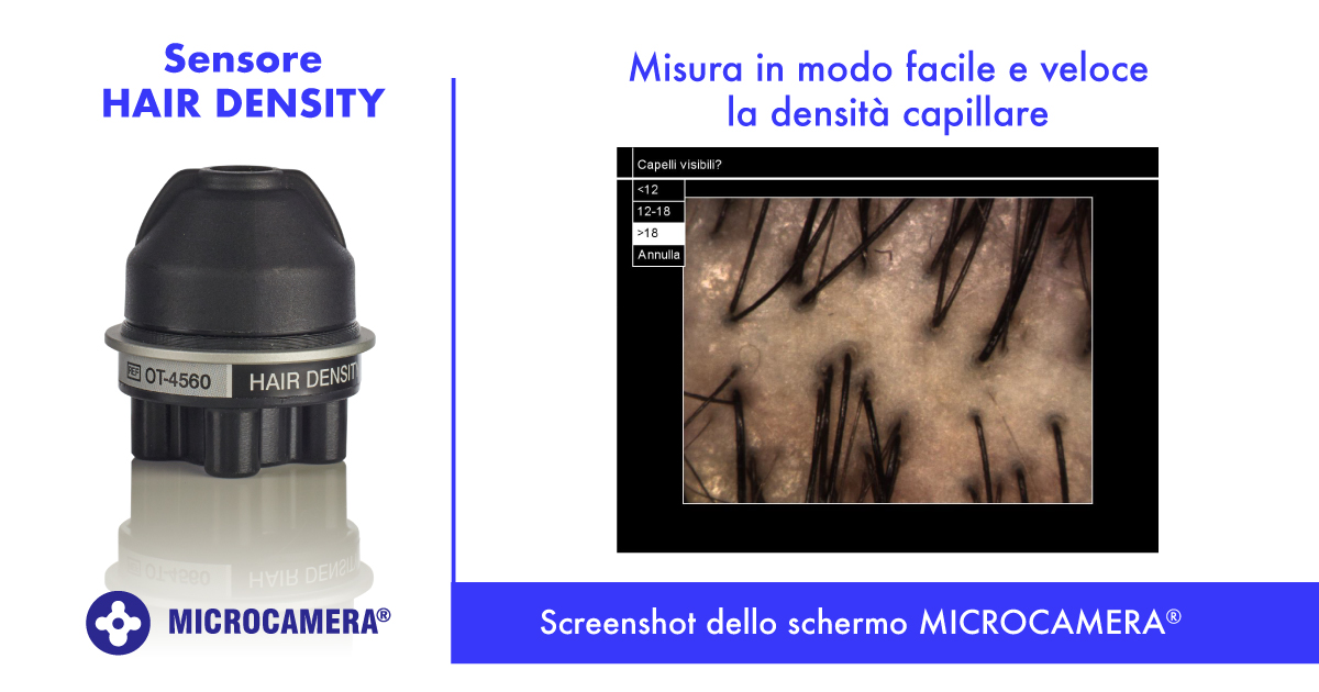 APRInsturments - Sensore Hairdensity Microcamera